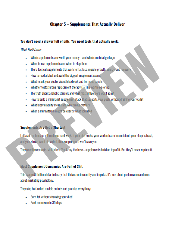 The Tactical Transformation Blueprint