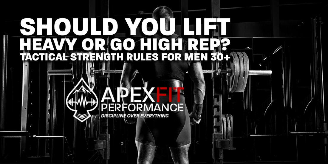 SHOULD YOU LIFT HEAVY OR GO HIGH REP? TACTICAL STRENGTH RULES FOR MEN 30+