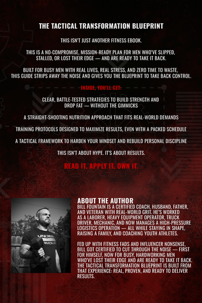 The Tactical Transformation Blueprint