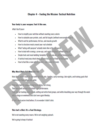 The Tactical Transformation Blueprint