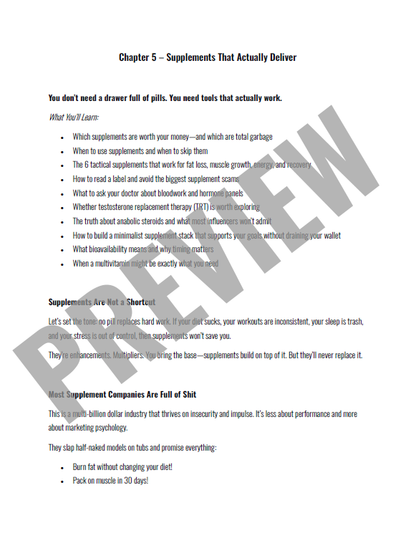 The Tactical Transformation Blueprint